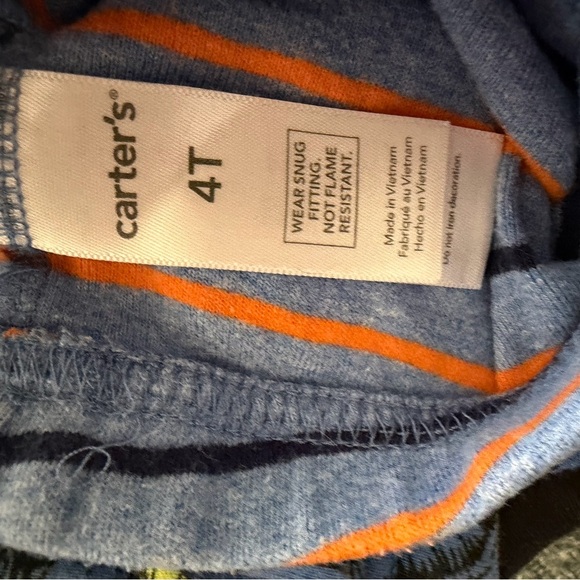 4T Marvel Avengers LS Set & 4 sets Carter Boys Long/Short Sleeve Bottoms Pajamas - Picture 16 of 16